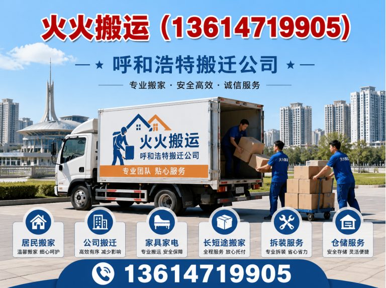 玉泉区呼和浩特搬家展示图